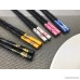 AOOSY Chopsticks Sets Asia Style Non-slip Alloy Chopsticks Luxury Reusable Chopsticks Family Use 5 Pairs Gift Set - B06XS9YMYB
